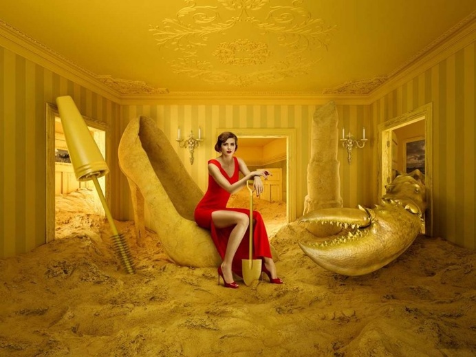 By The Sea: Glamour and Provocative Photography by Aleksandra Kingo
