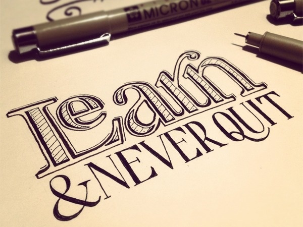 Hand Lettering Quotes #lettering