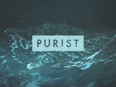 Dribbble - Purist by Anthoney Carter #purist #rock #doom #minimal #memphis #pure #futura #metal #band #waves