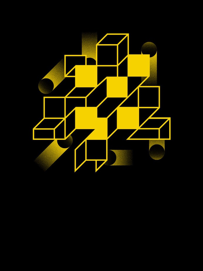 Abstract Graphics for TR12 Cassette and Zine designed by Javier Garcia on Behance. Editorial design for an electronic music band.