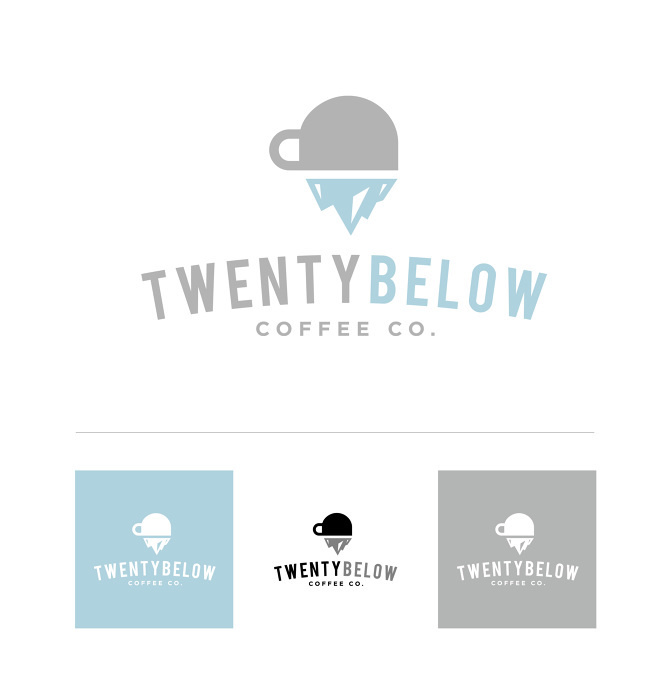 #twentybelow #coffee #fargo #nd #logo