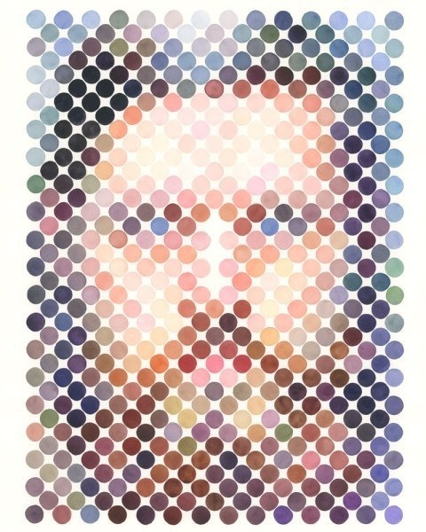 Nathan Manire | PICDIT #design #portrait #painting #art #circle