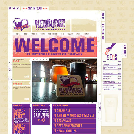 Newburgh Brewing Company Website #website #beer