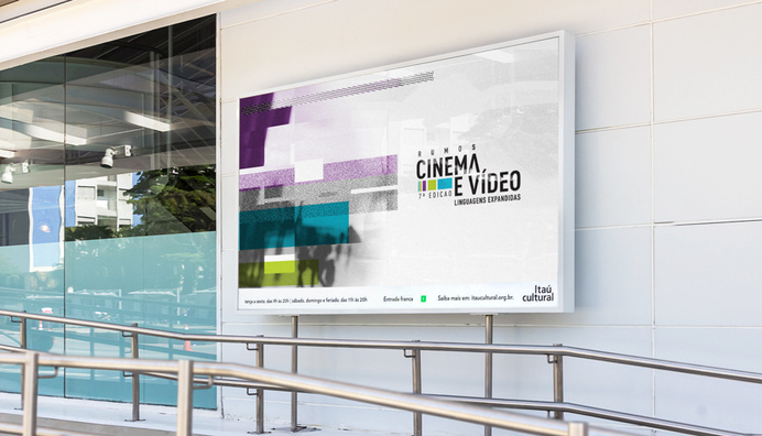 Panel #branding #brasil #color #design #brand #cine #sao #desconstruction #logo #logotype #movie #desconstruã§ã£o #itaãº #video #megalodesign #mostra #megalo #brazil #paulo #itau #rumos #cinema