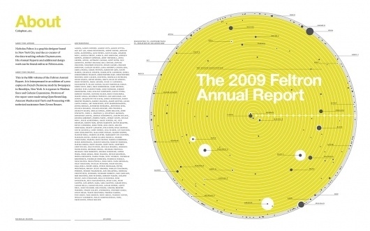 Nicholas Felton | Feltron.com #infographic #design #graphic