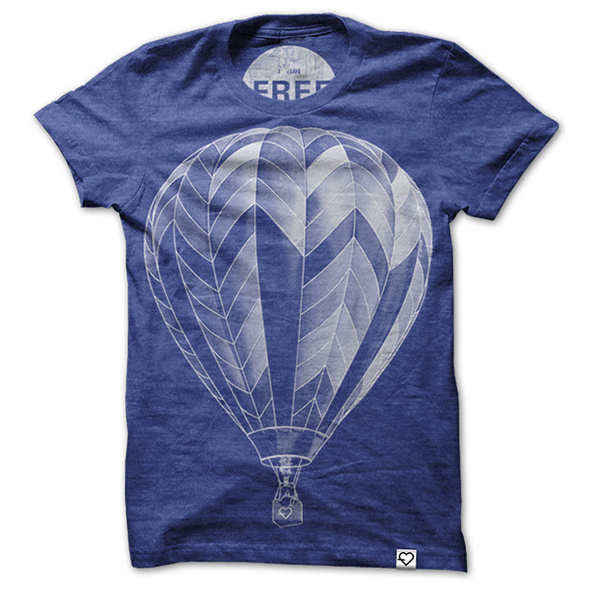 Balloon t-shirt, design by Free Clothing #printing #design #graphic #shirts