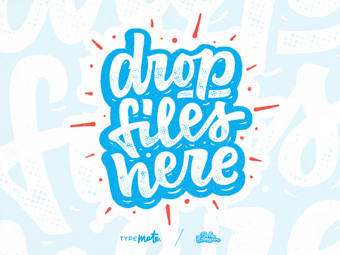 Drop files here!