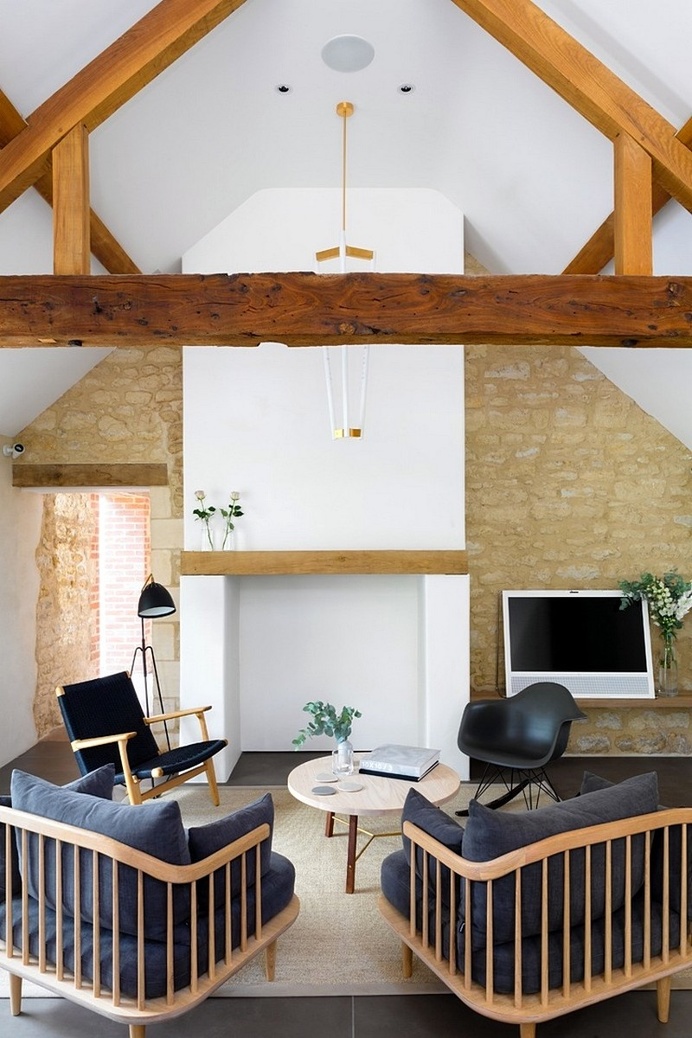 Georgian House Oxfordshire by Louise Holt Design
