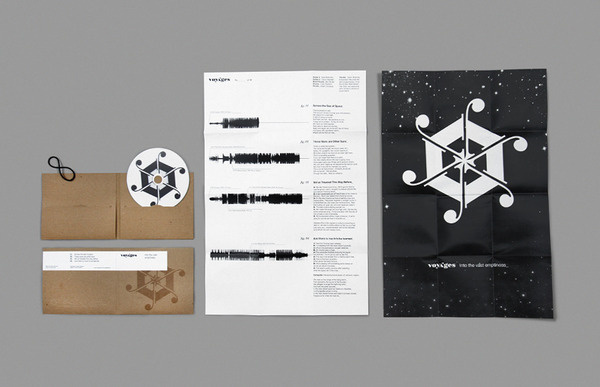 Voyages CD - Cody Paulson #bodoni #print #grid #screen #disc #poster #cd