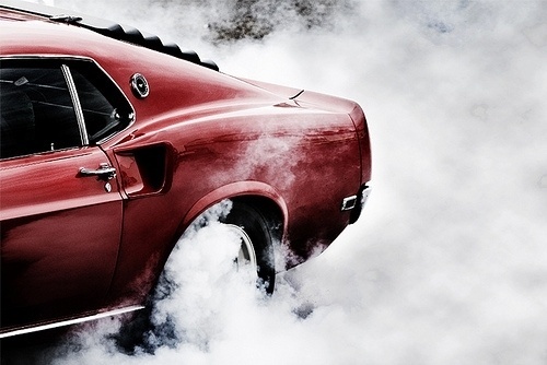 DeadFix » Power #smoke #rides #cars #fire #mustang #tires