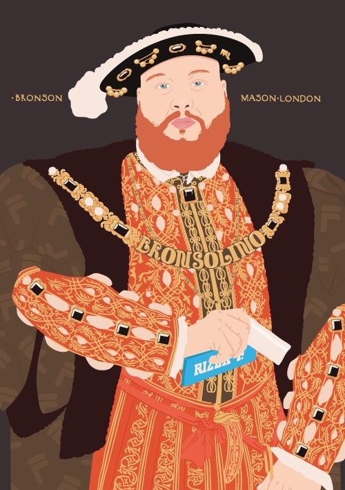 Action Bronson as Henry VIII #mason #london #viii #bronson #henry #action