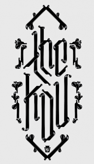 Karol Gadzala is YLLV #design #kdu #poster #type #typography