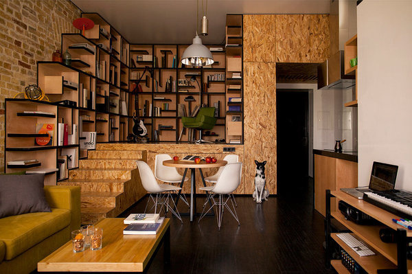 Constant Motion Loft by Alex Bykov #interior #design #decor #wood #deco #decoration