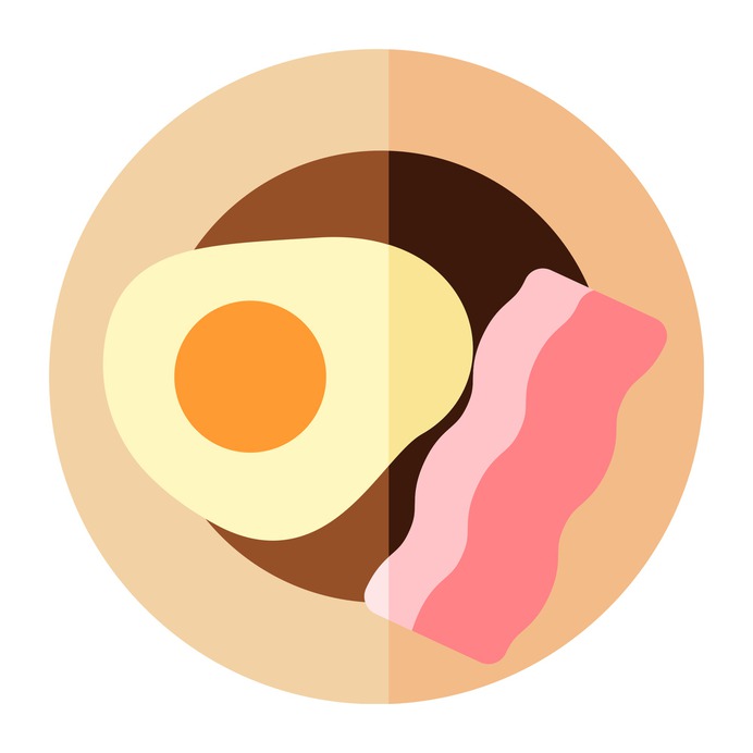 See more icon inspiration related to breakfast, lunch, meal, egg, plate, dish, bacon, food and food and restaurant on Flaticon.
