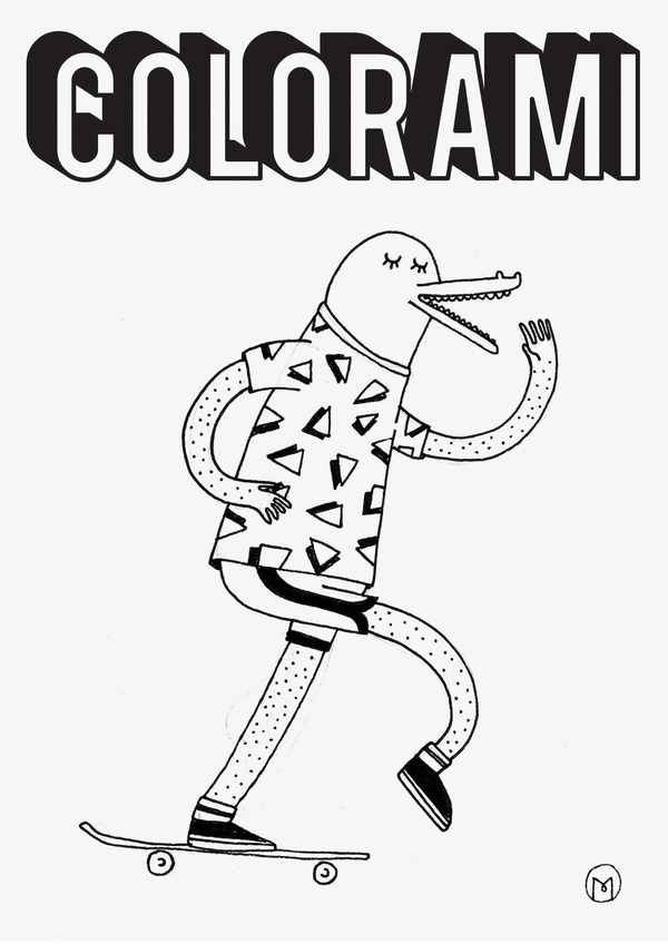 Colorami Project Marco Oggian #mark #rochure #monogram #poster #logo