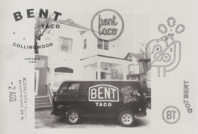 Bent Taco - Quick Lunch Late Nights. on Behance