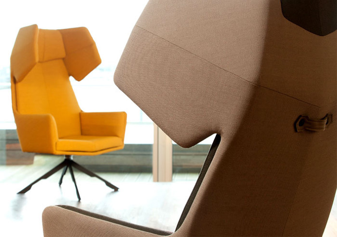 Three-Dimensional Rama Armchair by Arik Levy - #design, #furniture, #modernfurniture, #productdesign, #industrialdesign, #objects,