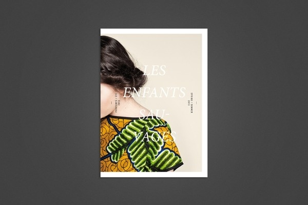 Catalogue SS2013 - Les Enfants Sauvages #photographie #enfants #design #catalogue #summer #fashion #spring #magazine #typography