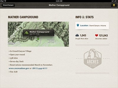 Camping_lodging_detail_screen #inspiration