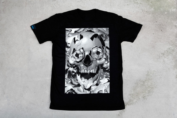 SURU x James Jean Bone Tee #james #skull #jean