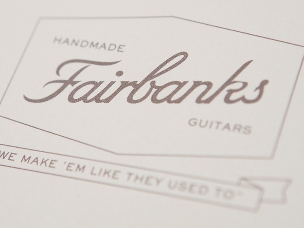 FormFiftyFive – Design inspiration from around the world » Blog Archive » Austin Taylor Studio #banner #script #guitars #fairbanks #logo