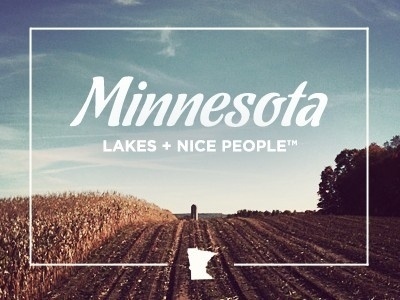 Dribbble - Minnesota by Bryan Knauber #minnesota #design #graphic #typography