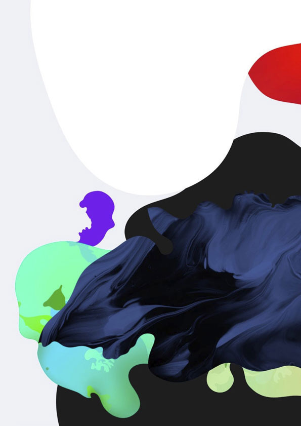 It's Nice That : Norwegian studio Grandpeople knock out one seriously beautiful annual report #grandpeople #paint #collage