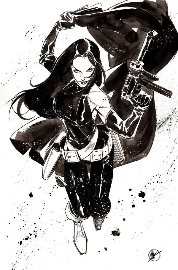 Sketch 497 SDCC by MatteoScalera on deviantART #comic #girl