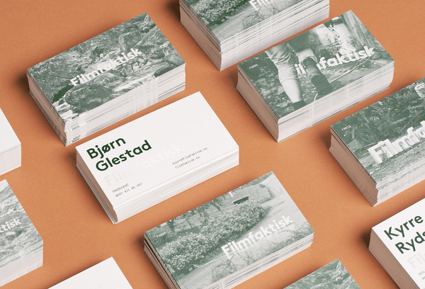 Identitetsdesign liten / Visuelt / Grafill #print #cards #identity #business