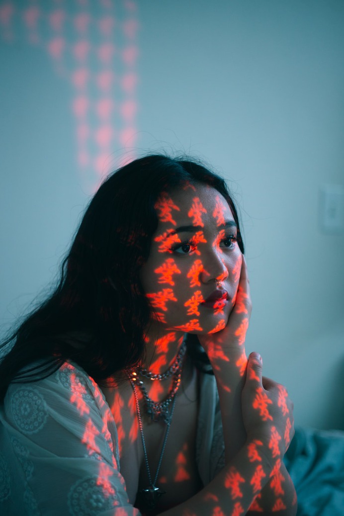 Conceptual shot w/ model (loveisajoy pha)