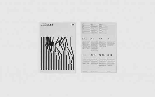 Artiva: Archphoto 2.0 / Collate #design #poster