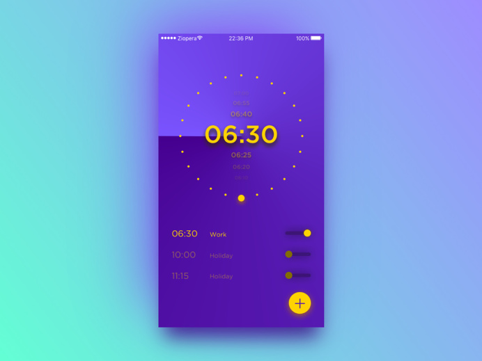 #alarm #clock #cook #date #days #flat #flip #hands #ios #minute #time #timer