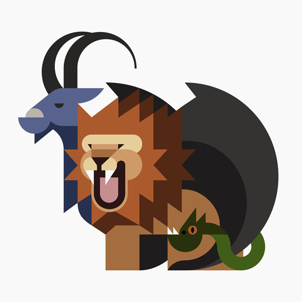 Oh My God, Hey Studio #illustration #animal #minimal #geometric