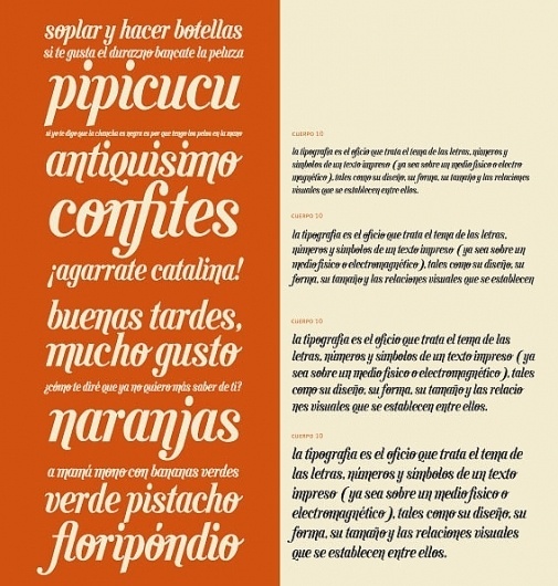 Tomato Soup on Typography Served #lettering #typeface #typography