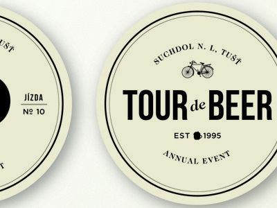Tour de Beer Mat #beer #tour #retro #mat #coaster