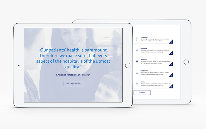 The hospital of St John and St Elizabeth #Branding #Design #Digital #WebsiteDesign #ModularDesign #Inspiration #Creative