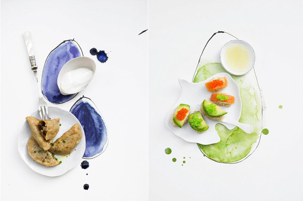 seesaw. #paint #color #food