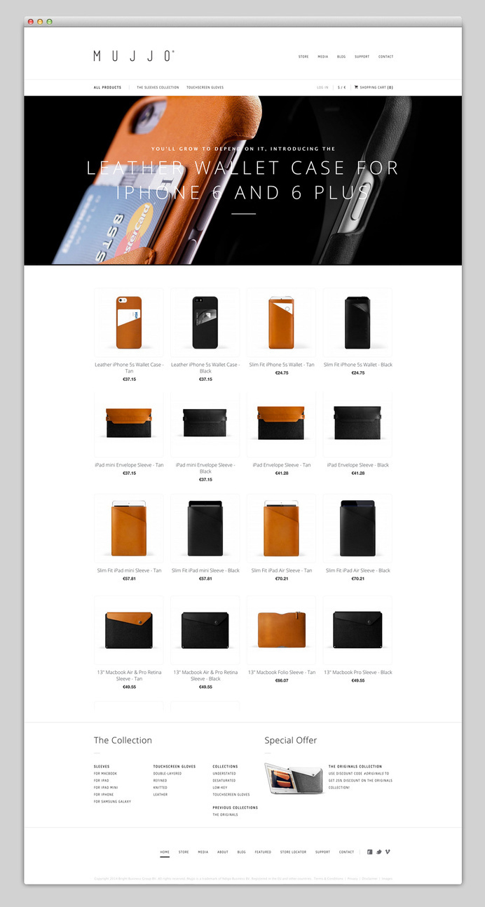Most beautiful websites collection – www.mindsparklemag.com