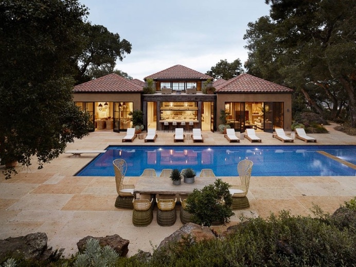Traditional Tuscan Villa Transformed into a Modern Country House