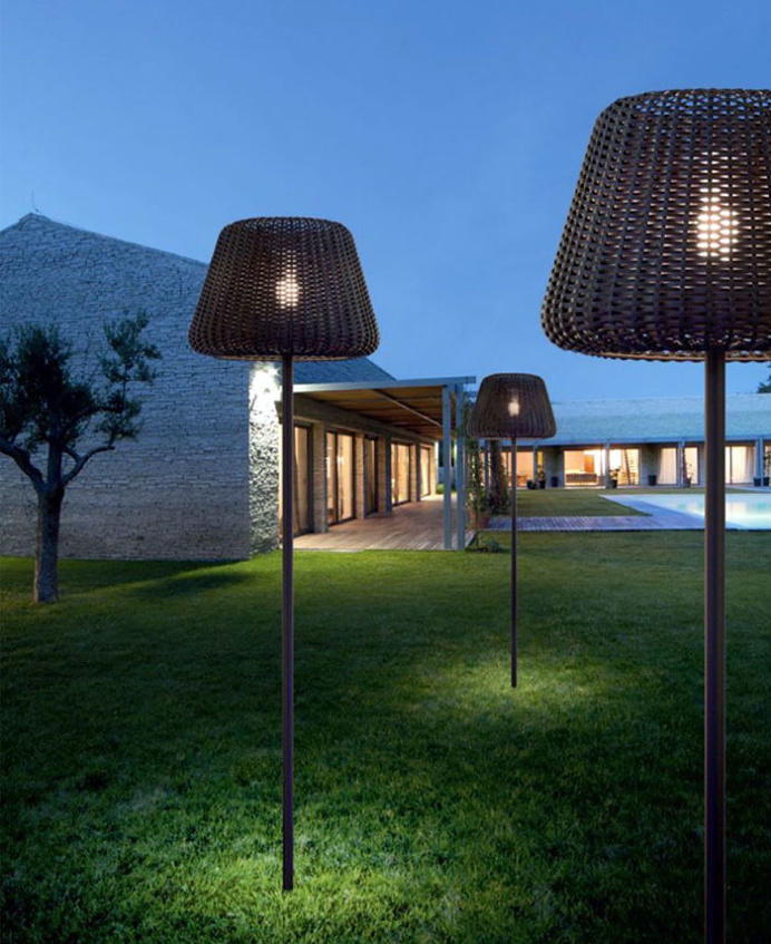 Rattan Lamp by Team Design