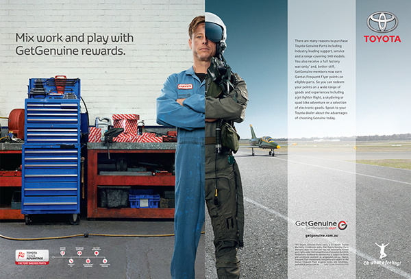 Electric Art / Toyota on Behance #layout