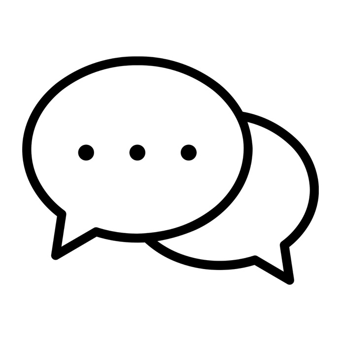 See more icon inspiration related to chat, conversation, speech bubble, communication, communications and multimedia on Flaticon.