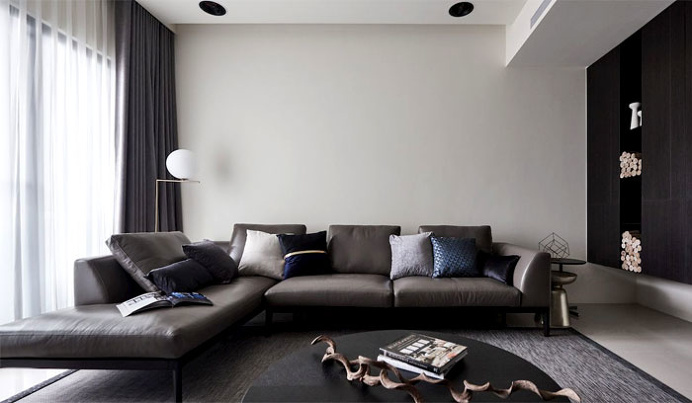 Apartment in Modern Asian Style - InteriorZine