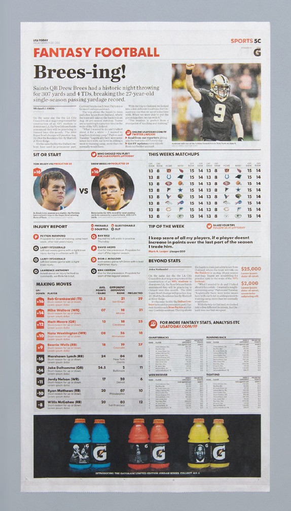 USAToday Logo and Newspaper #print #newspaper