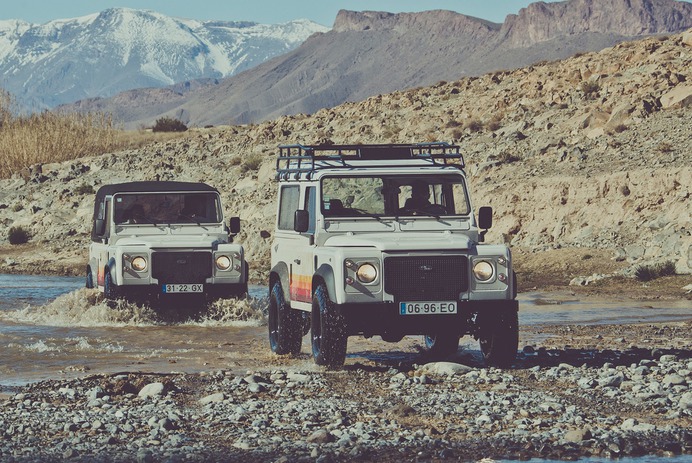 Vintage Land Rover Defender