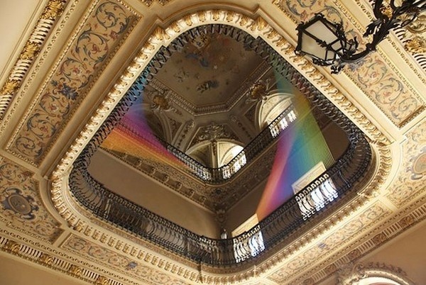 Gabriel Dawe art installation #exhibition #textile #art #installation