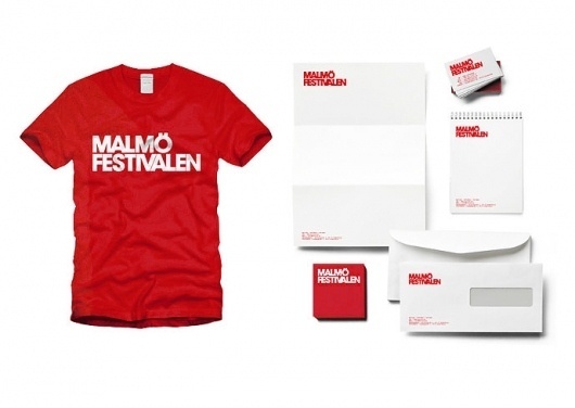 SNASK – Designing Brands & Lifestyles #malmfestivalen #red #stationary #snask #identity