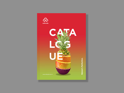 cover #typogrphy #cover #catalogue #fruit #nafoods #bratus