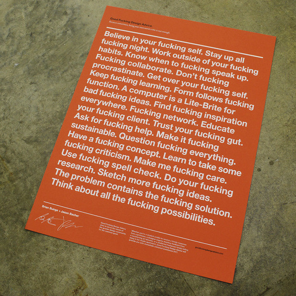 Graphic Design » Changethethought™ #truth #fuck #poster #epic #typography