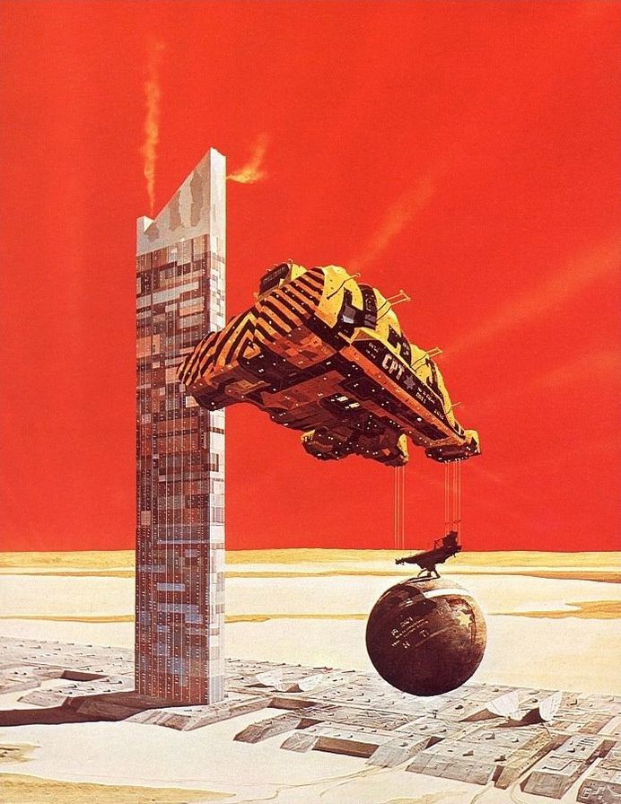 Chris Foss, “The View From the Stars,” 1972